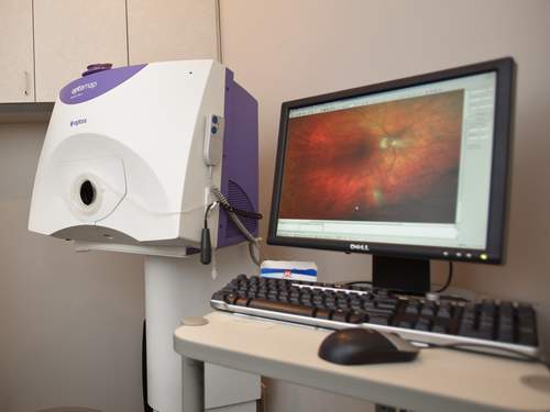 Optos Optomap retinal mapping system