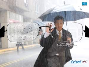 Crizal no-glare lenses reduce scratches, eliminate glare, repel dust, dirt, and smudges for the clearest vision possible