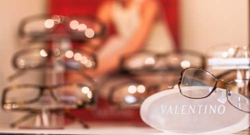 Valentino designer fashion eyeglass fames