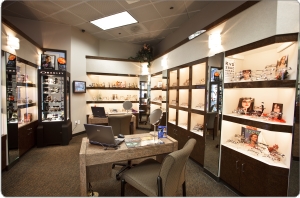 eyeglasses and sunglasses designer collection in Irvine Woodbridge office